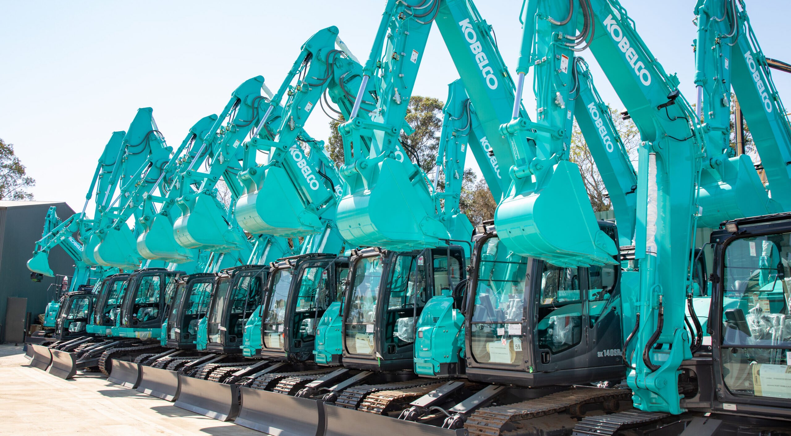 New Kobelco Excavators